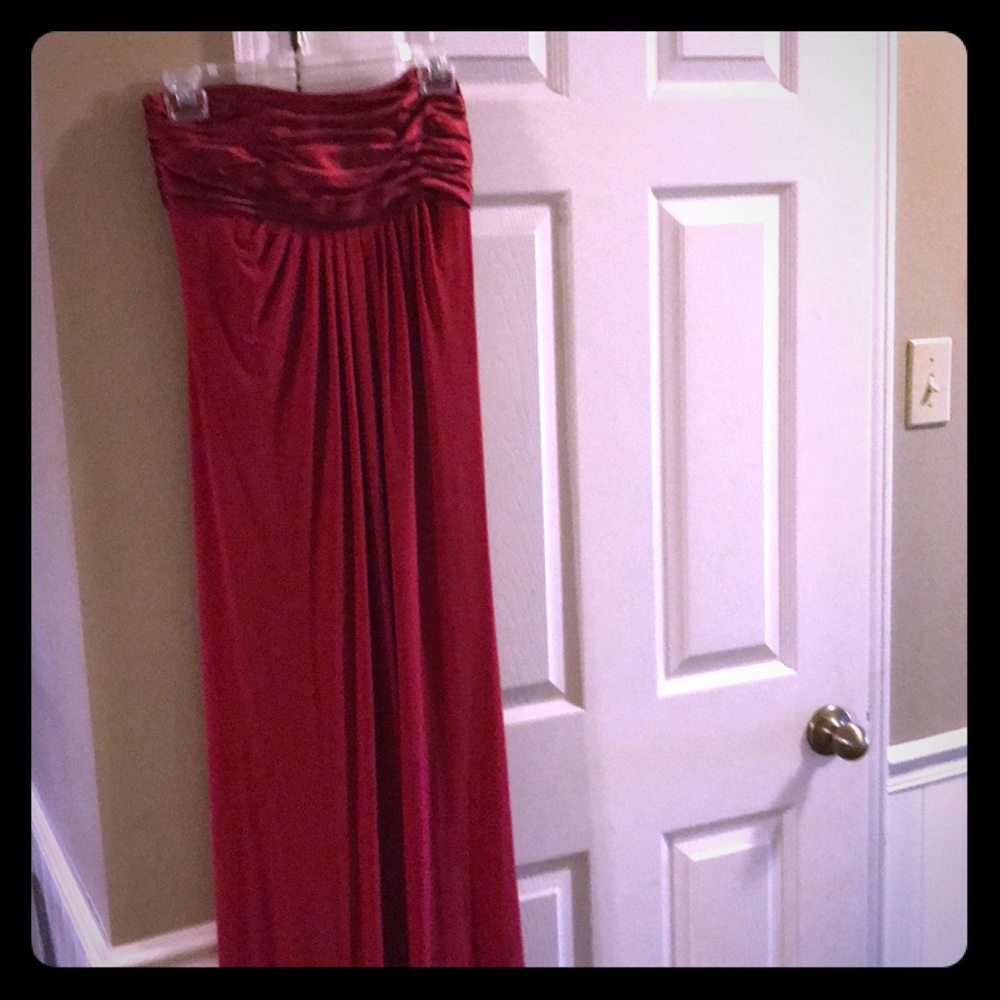 David’s bridal size 4 red